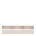 Alice Springs Wide TV Cabinet with 3 Doors Push-to-Open in Sand - image 5