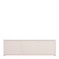 Alice Springs Large TV Cabinet with 3 Doors Push-to-Open in Sand - image 2