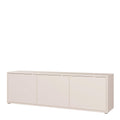Alice Springs Large TV Cabinet with 3 Doors Push-to-Open in Sand - image 3