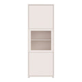 Alice Springs Narrow Display Cabinet with 3 Push-to-Open Doors in Sand - image 2
