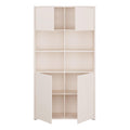 Alice Springs Wide Storage Cabinet 4 Doors Push-to-Open & 2 Central Shelves Sand - image 5