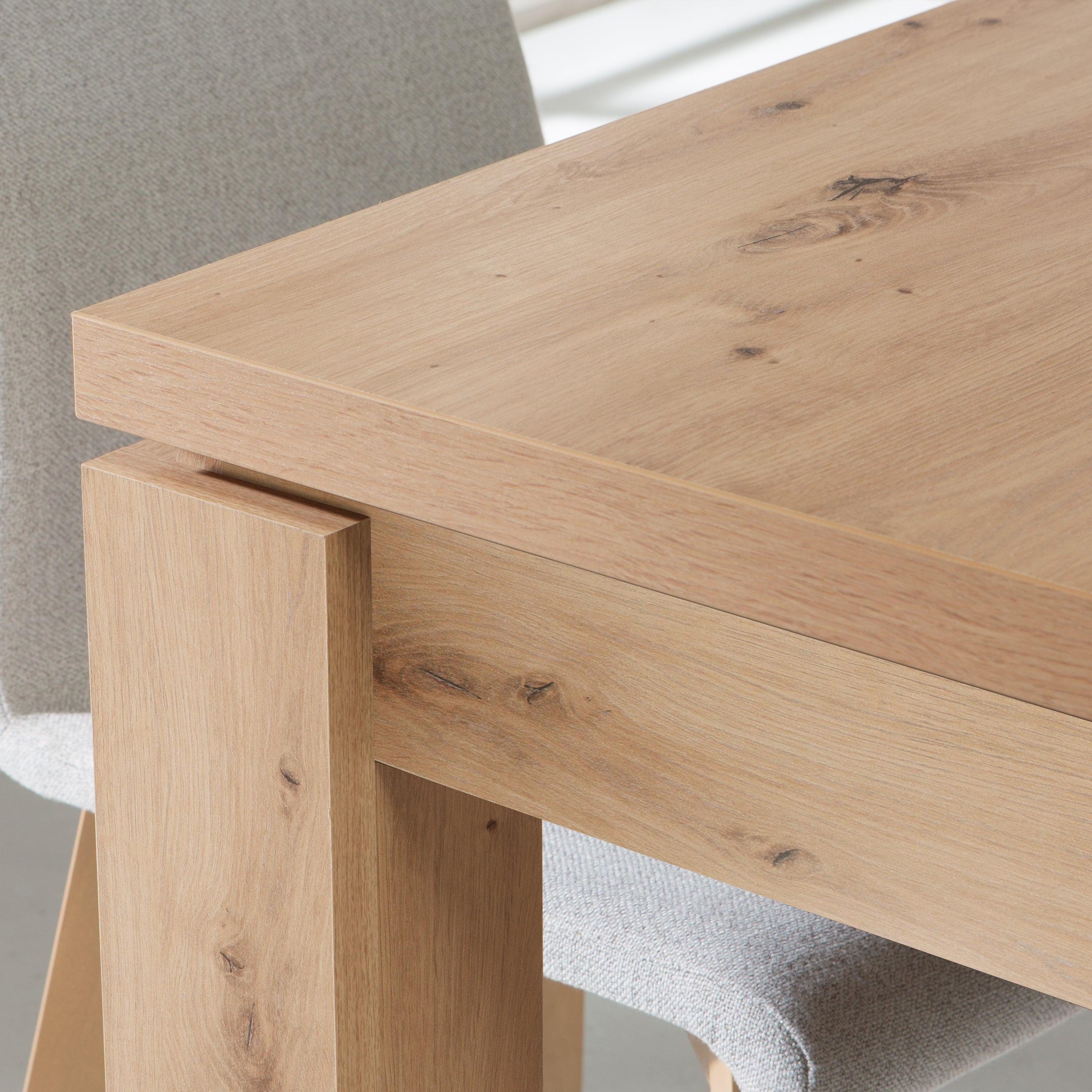 Trondheim Extending Dining Table in Artisan Oak - image 6