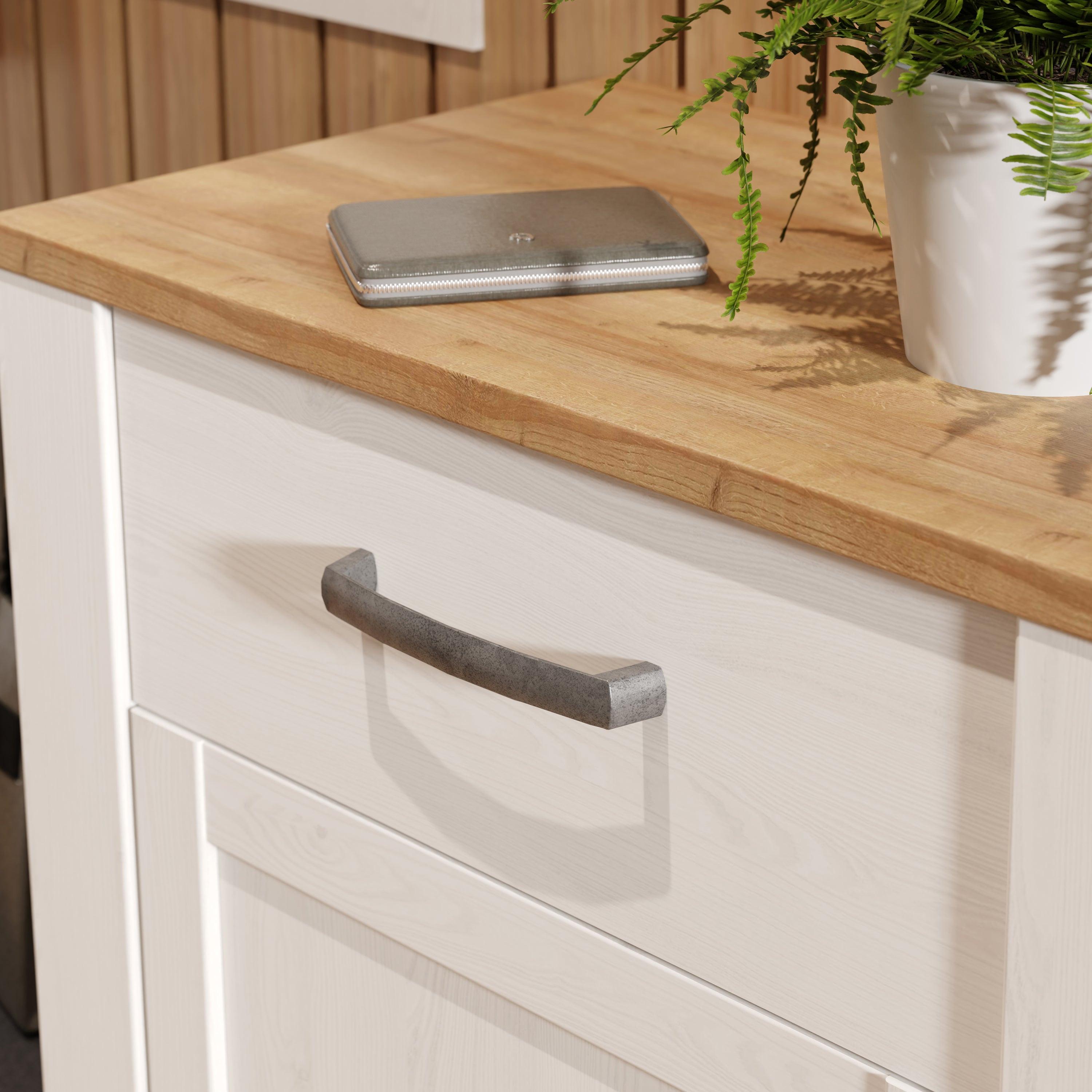 Bohol 1 Door 1 Drawer Shoe Cabinet in Riviera Oak/White - image 7