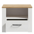 Bohol 1 Drawer Bedside I n Navy Oak - image 4