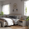 Bohol 1 Drawer Bedside I n Navy Oak - image 5