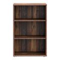 Essential Low Narrow 2 Shelf Bookcase in Vintage Oak - image 2