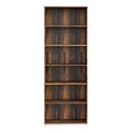 Essential Wide 5 Shelf Bookcase in Vintage Oak - image 2