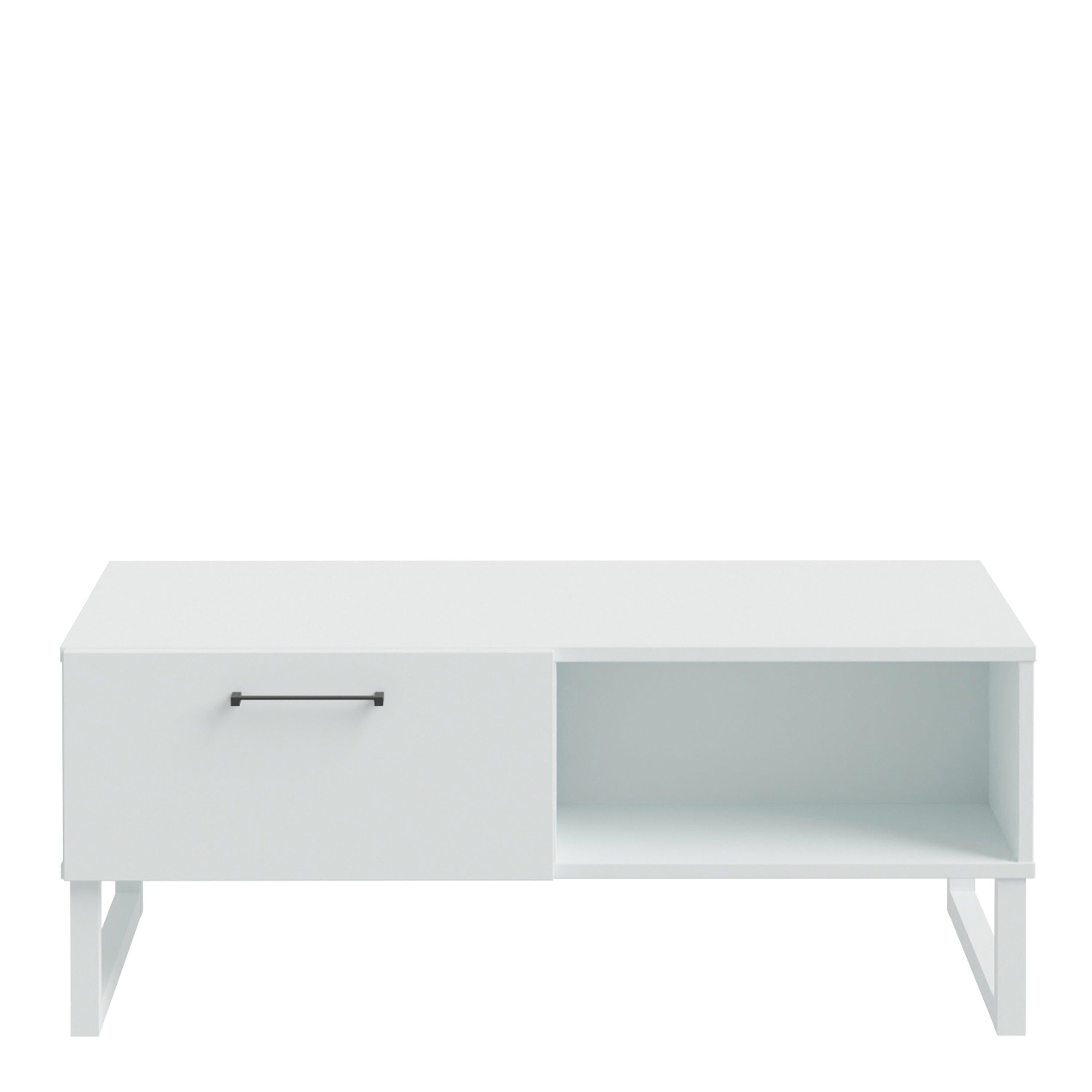 Sali 1 Drawer Coffee Table in Light Grey - image 2