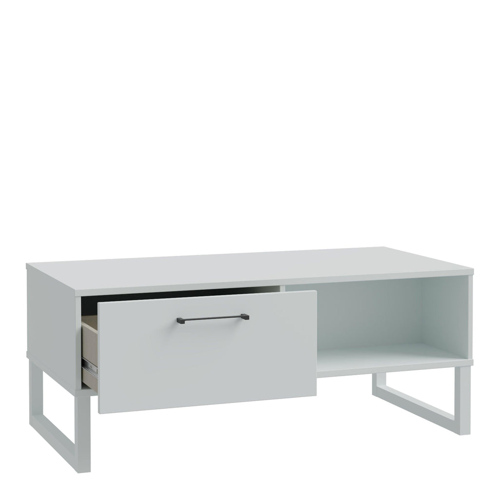 Sali 1 Drawer Coffee Table in Light Grey - image 3