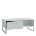 Sali 1 Drawer Coffee Table in Light Grey - image 3