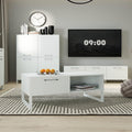 Sali 1 Drawer Coffee Table in Light Grey - image 5