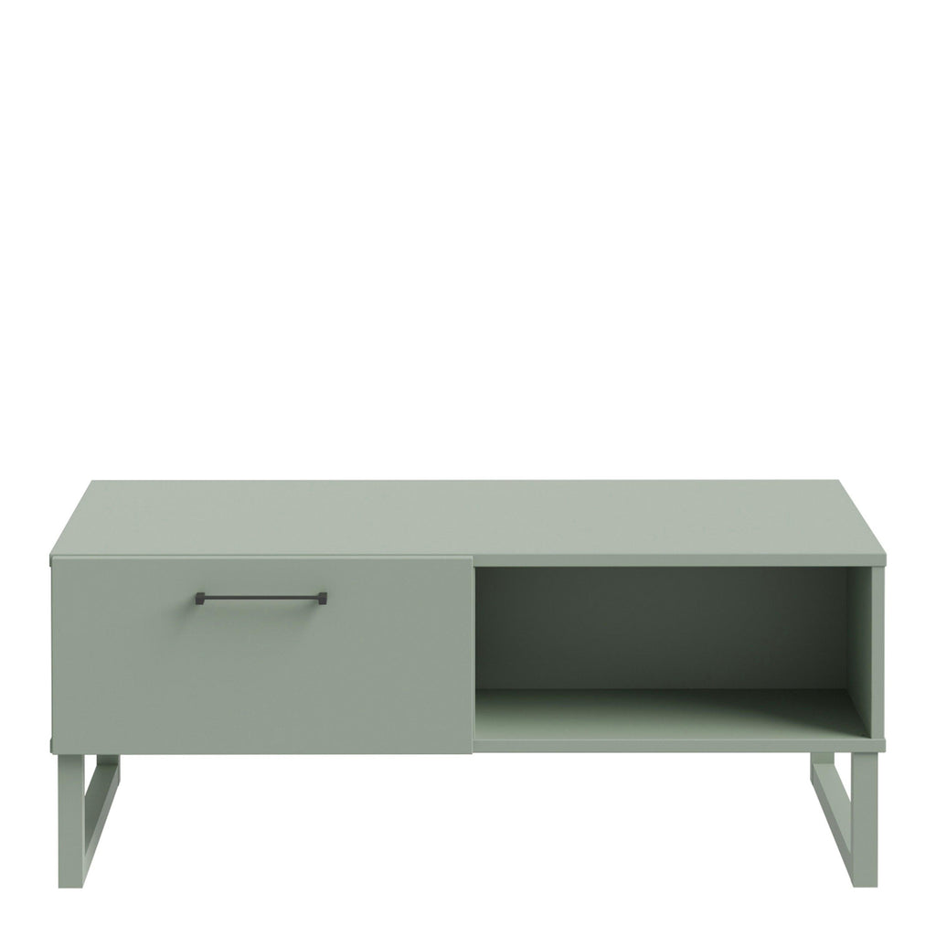 Sali 1 Drawer Coffee Table in Sage Green - image 2