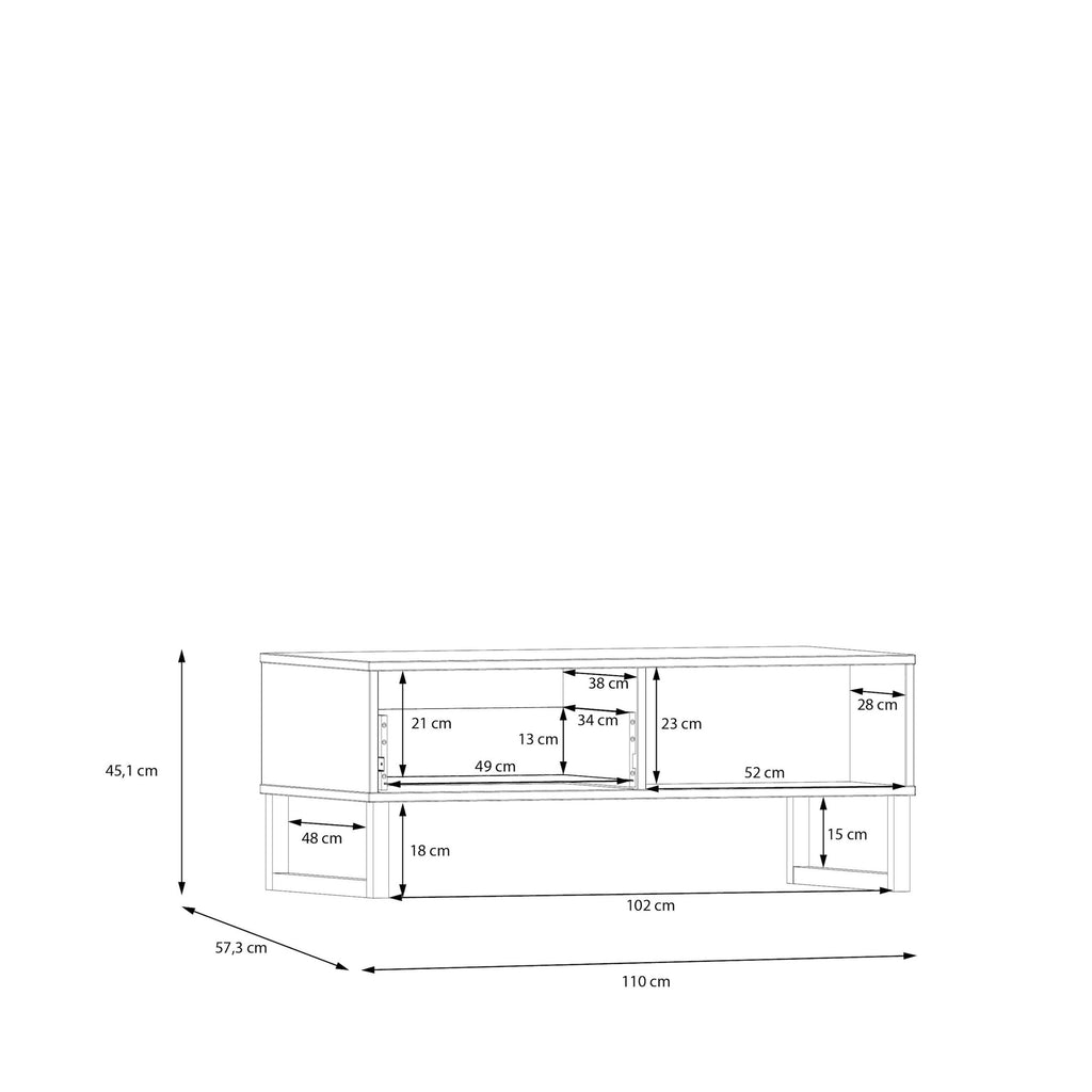 Sali 1 Drawer Coffee Table in Sage Green - image 8