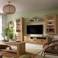 Corona 140cm Wall Shelf in Artisan Oak - image 3