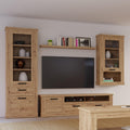 Corona 140cm Wall Shelf in Artisan Oak - image 4