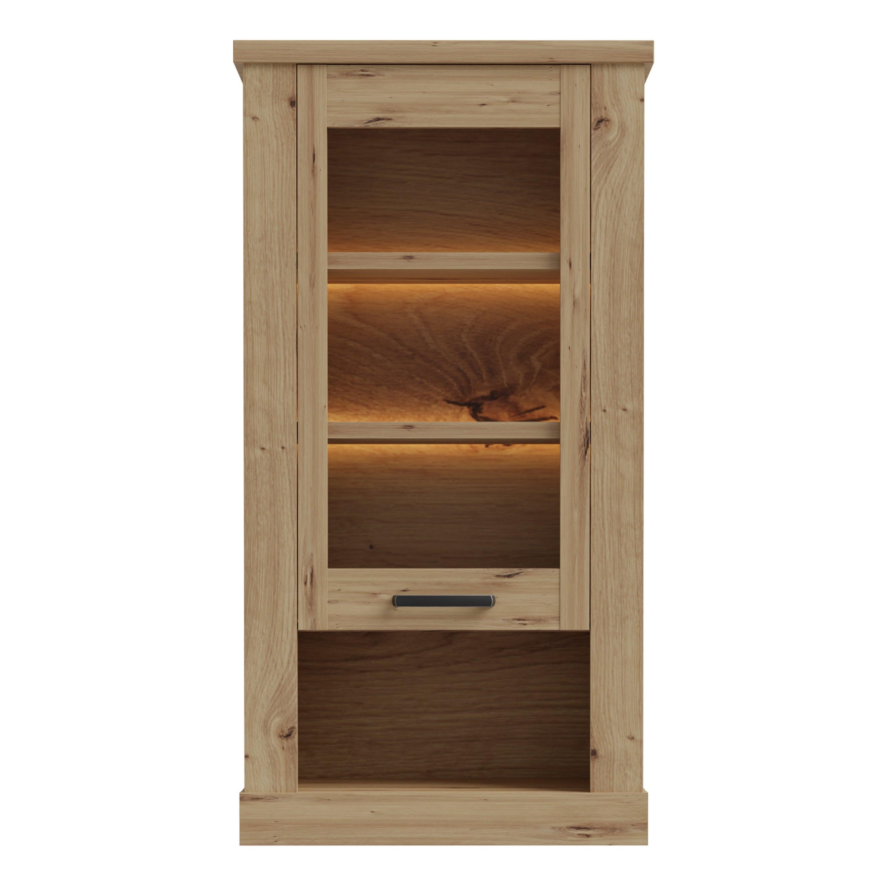 Corona Wall Display cabinet in Artisan Oak - image 2