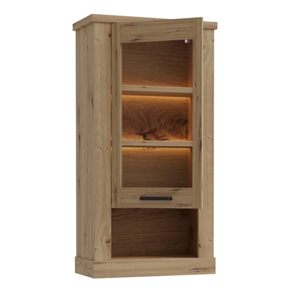 Corona Wall Display cabinet in Artisan Oak - image 3