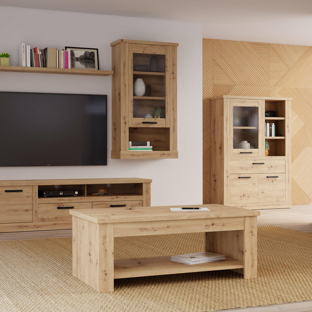 Corona Wall Display cabinet in Artisan Oak - image 6