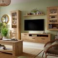 Corona 2 Drawer 1 Door Coffee TV Unit in Artisan Oak - image 5