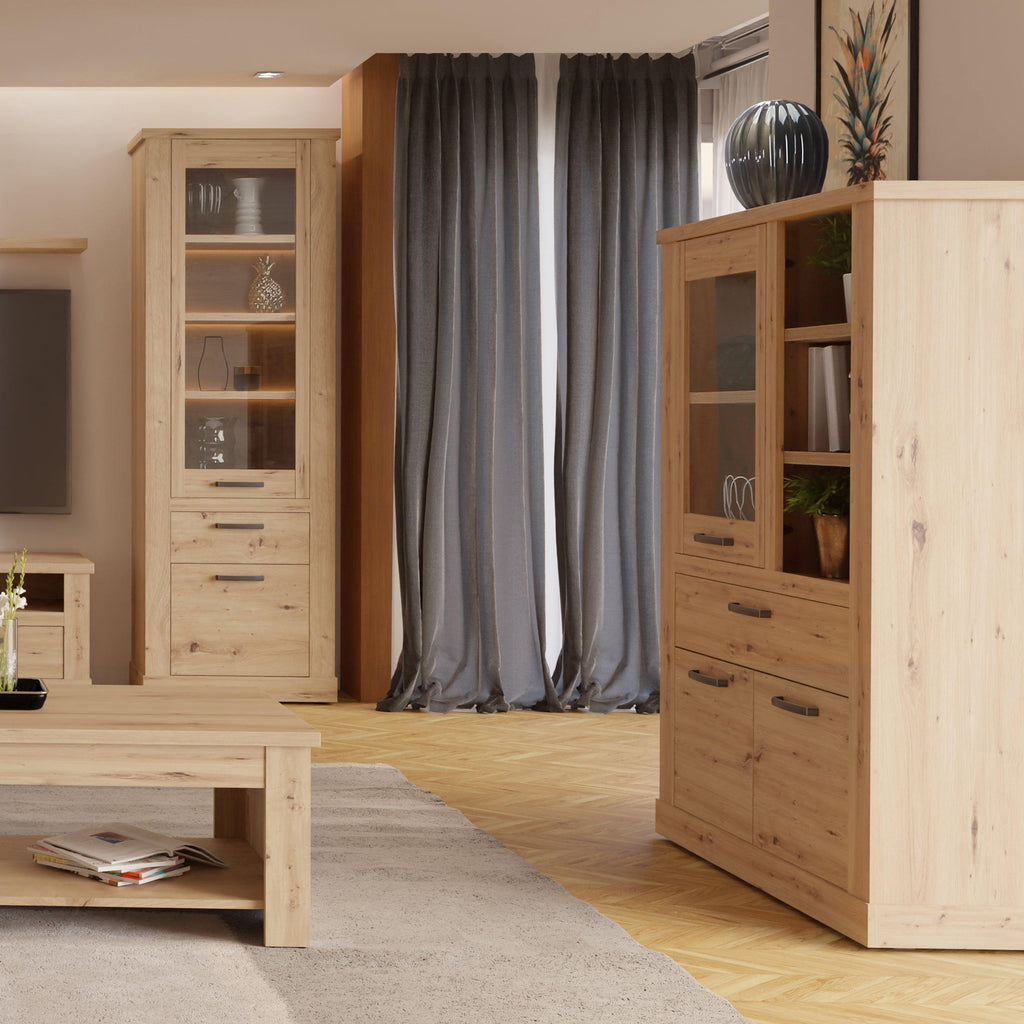 Corona Display Cabinet in Artisan Oak - image 5