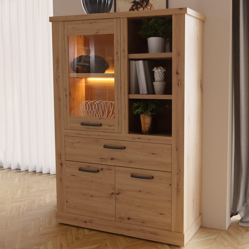 Corona Display Cabinet in Artisan Oak - image 7