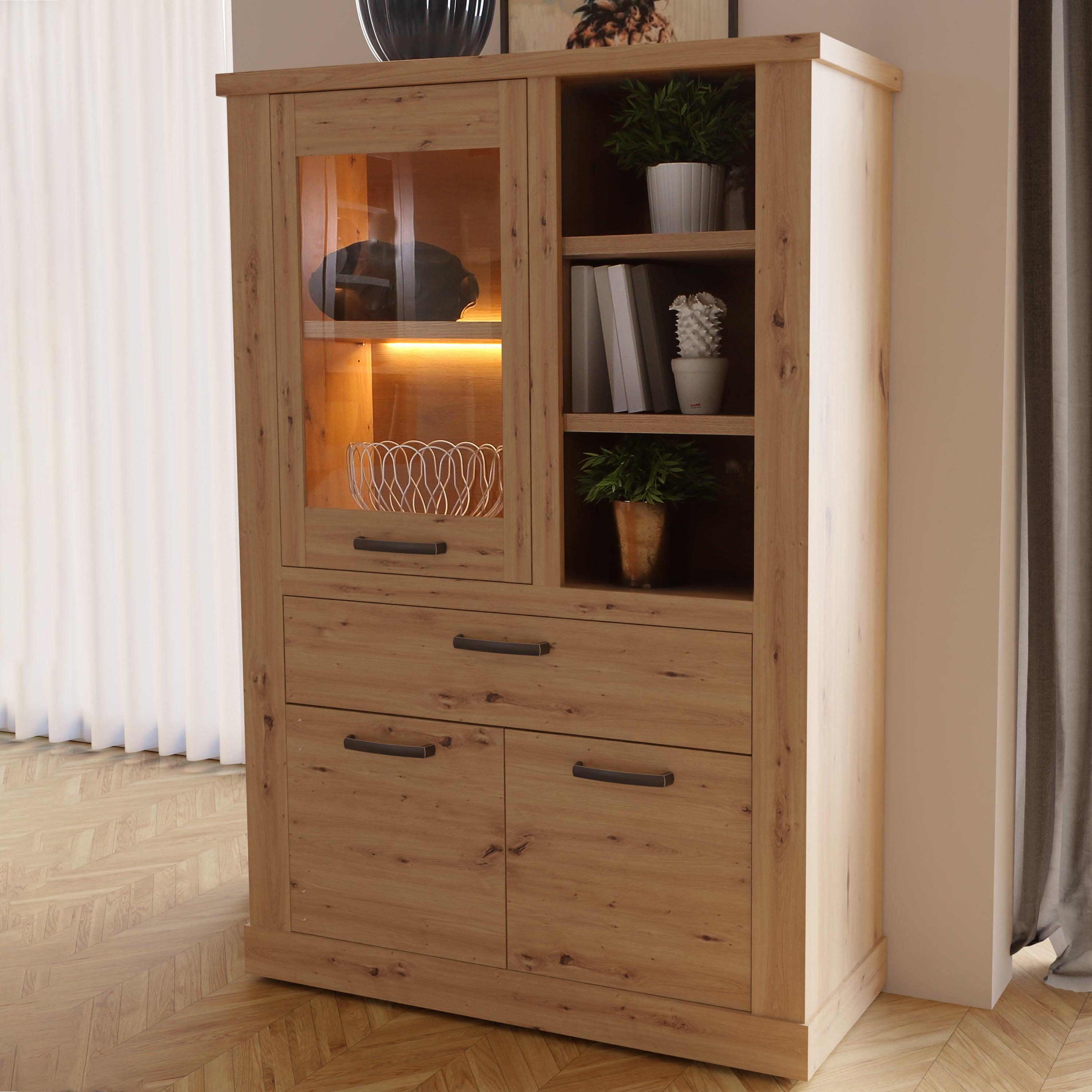 Corona Display Cabinet in Artisan Oak - image 7