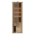 Corona Narrow Display Cabinet in Artisan Oak - image 4
