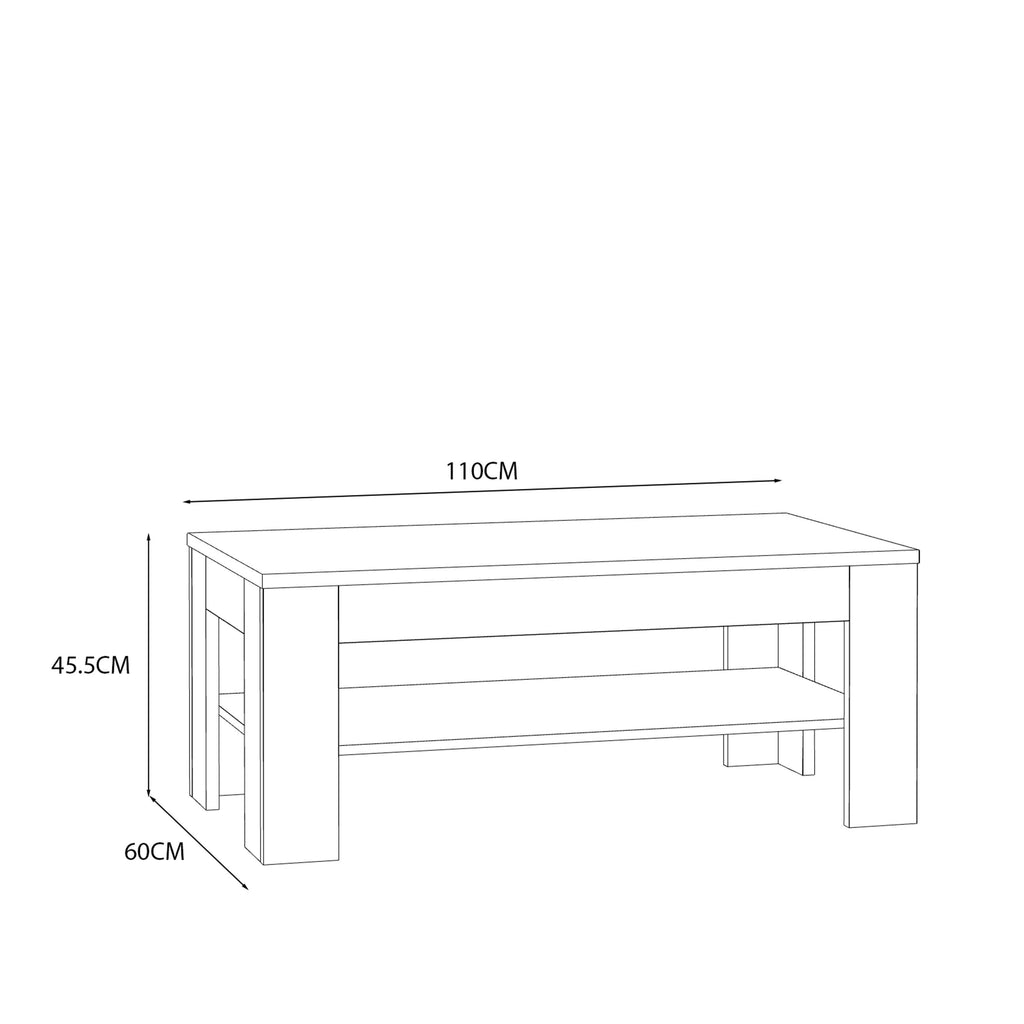 Grafton Coffee Table in Oak - image 5
