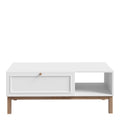 Wensley 1 Drawer Coffee Table in Light Grey and Oak - image 2