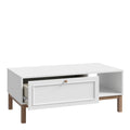 Wensley 1 Drawer Coffee Table in Light Grey and Oak - image 3