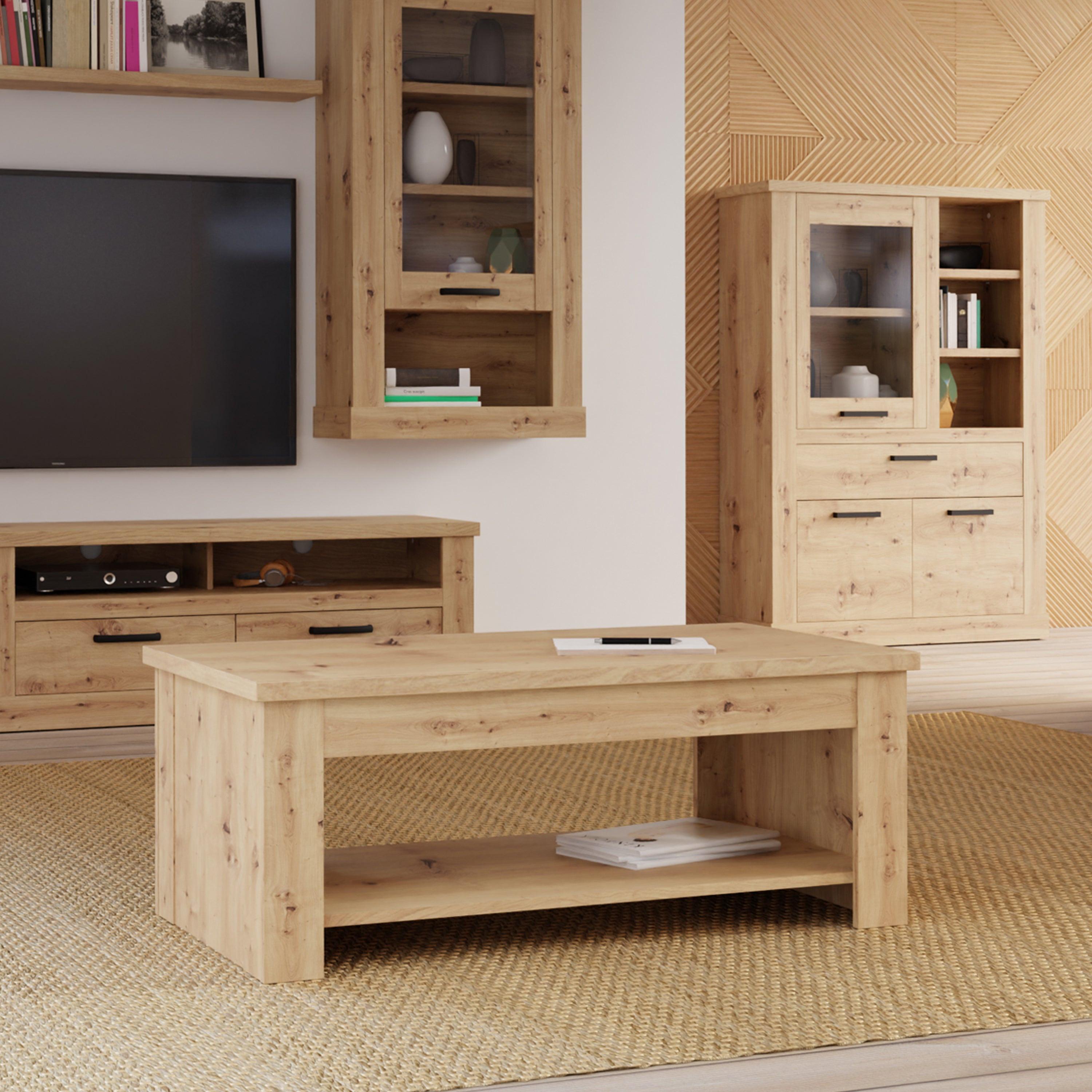 Corona Rising Coffee Table in Artisan Oak - image 6
