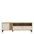 Grafton TV Unit n Cream and Oak - image 2