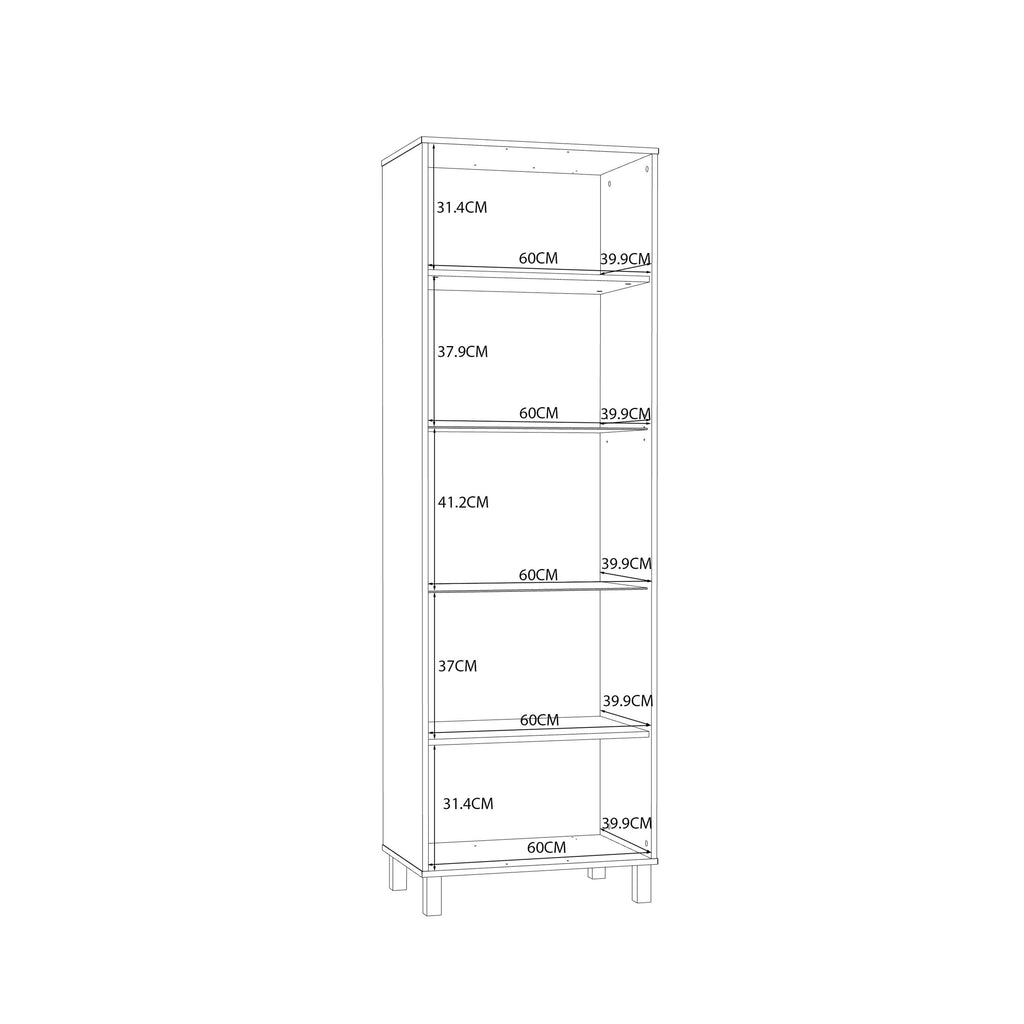 Grafton Glass Door Display Cabinet in Cream and Oak - image 8