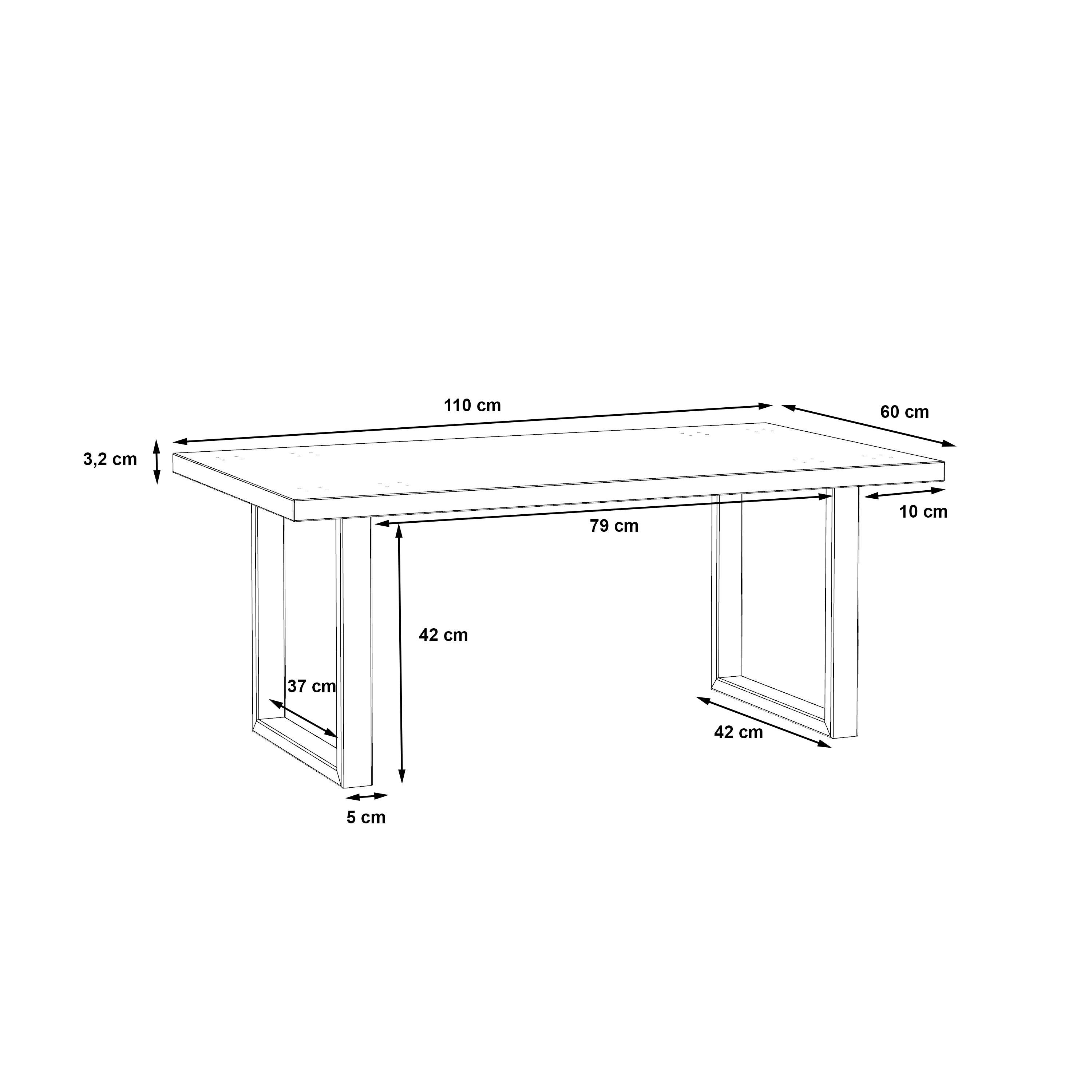 Atlantic Coffee Table in Artisan Oak - image 5