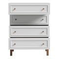 Wensley 4 Drawer Chest in Light Grey and Oak - image 4