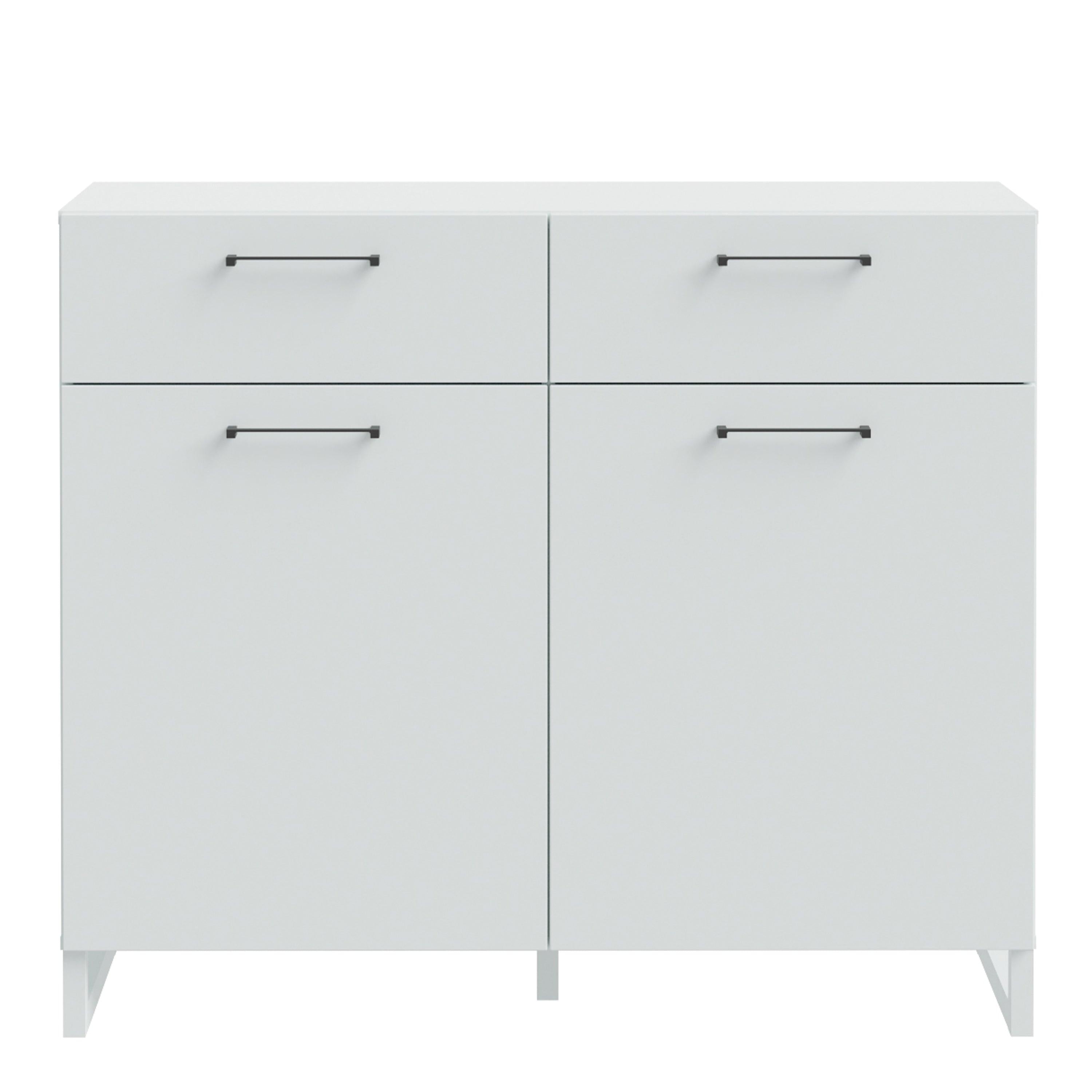 Sali 2 Door 2 Drawer Chest in Light Grey - image 2