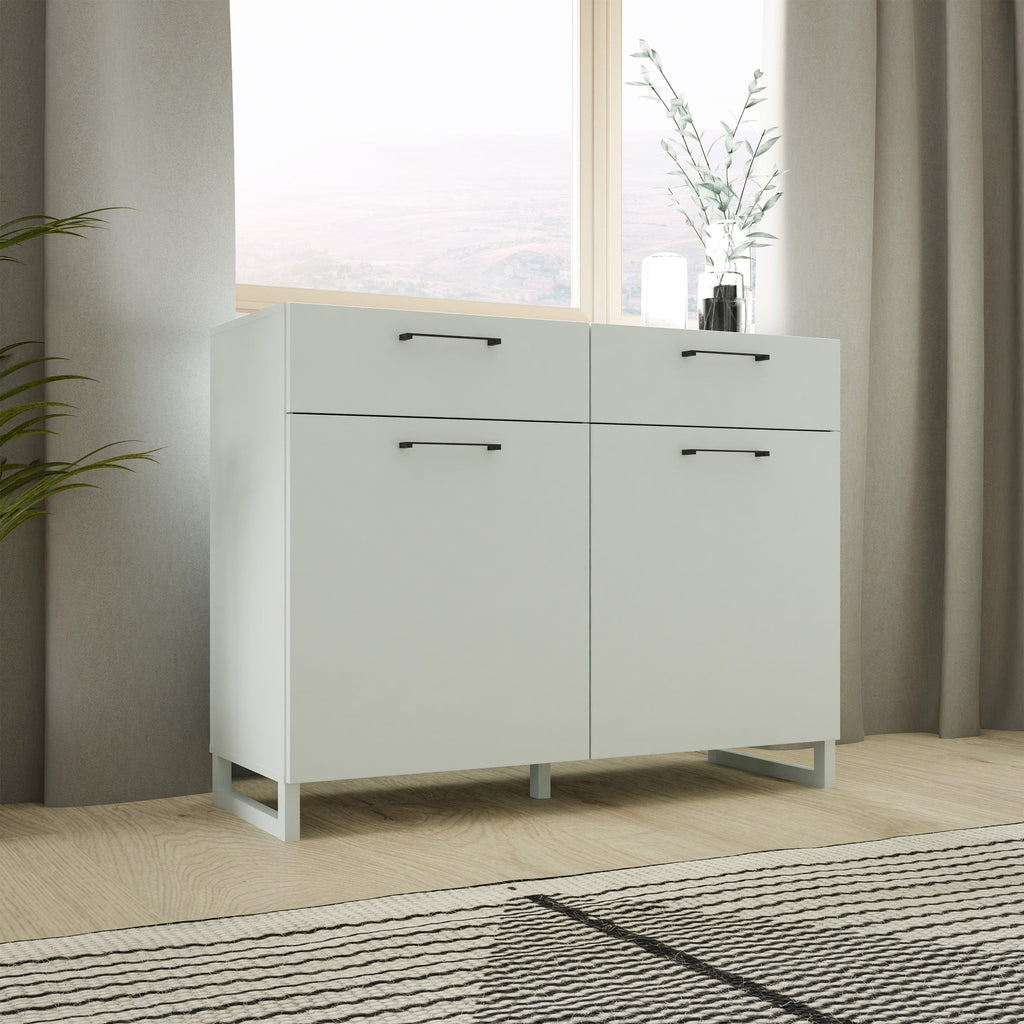 Sali 2 Door 2 Drawer Chest in Light Grey - image 6