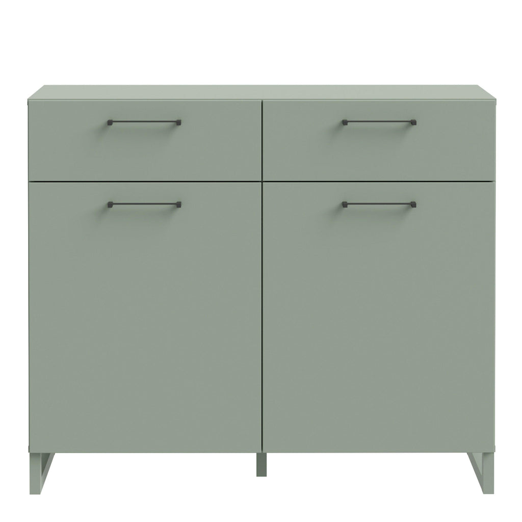 Sali 2 Door 2 Drawer Chest in Sage Green - image 2