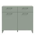 Sali 2 Door 2 Drawer Chest in Sage Green - image 2