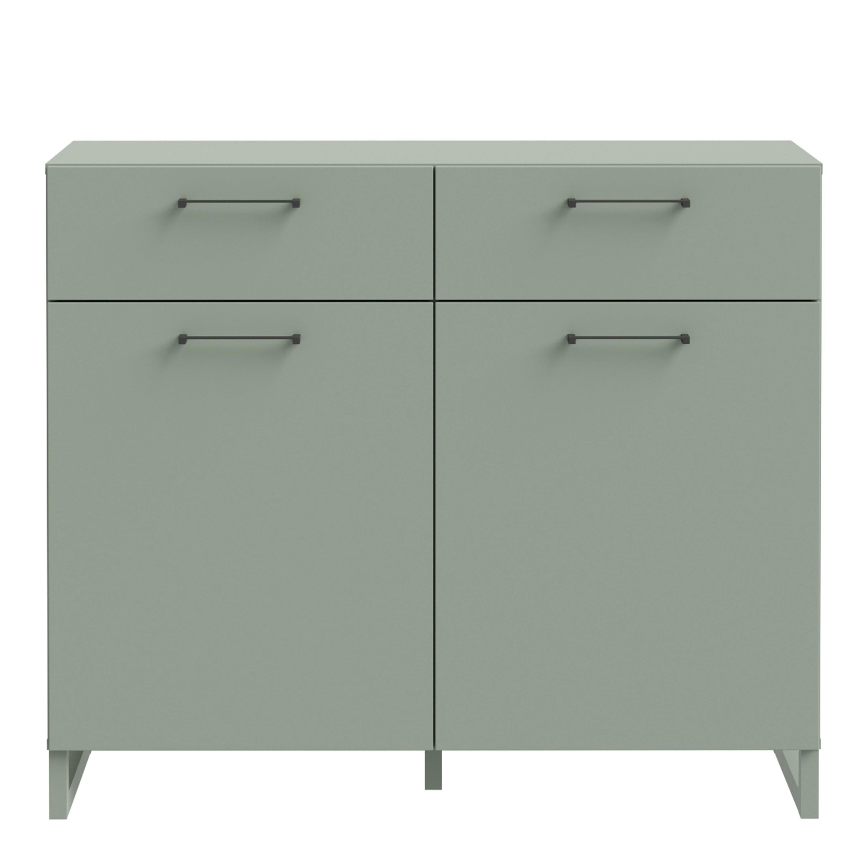 Sali 2 Door 2 Drawer Chest in Sage Green - image 2