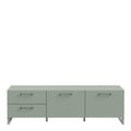 Sali 2 Door 2 Drawer TV Unit in Sage Green - image 2
