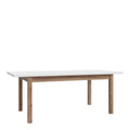 Wensley Dining Table in Light Grey and Oak 160.4x90cm - image 3