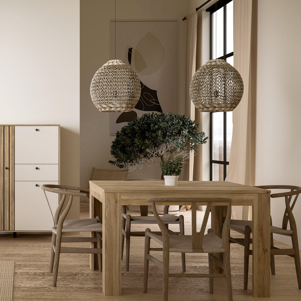 Grafton Extending Dining Table in Oak 120-175cm - image 5
