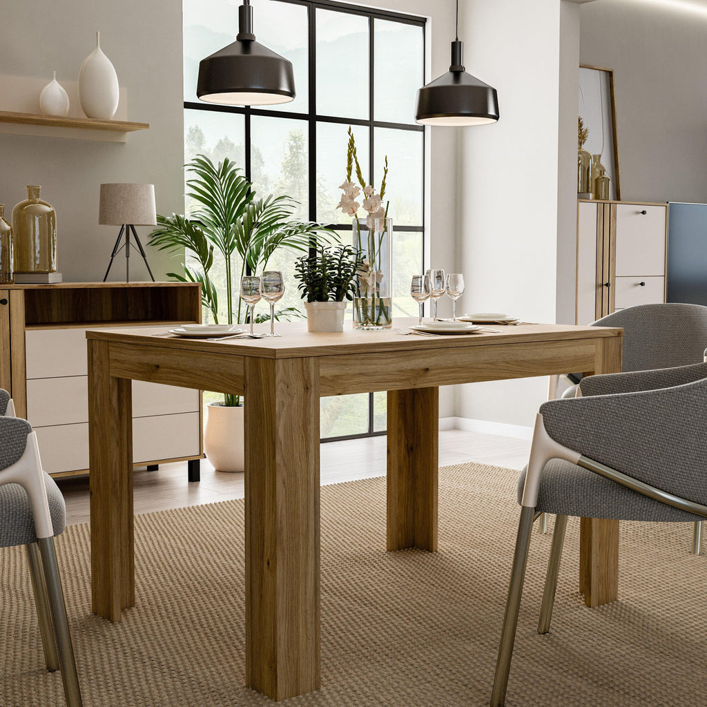 Grafton Extending Dining Table in Oak 120-175cm - image 6