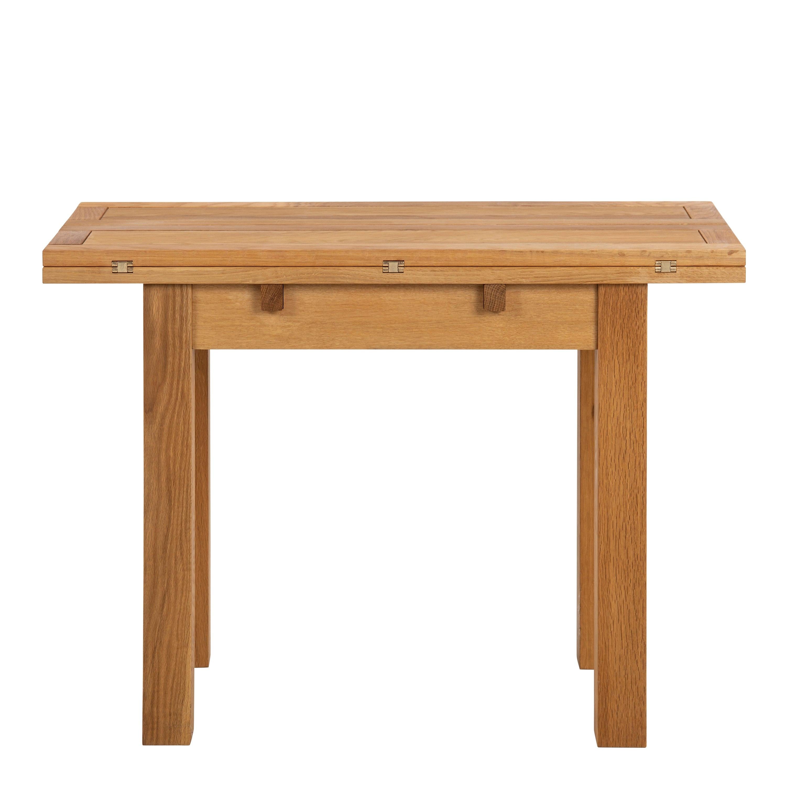 Kenley Extending Dining Table in Oak 45-90cm - image 2