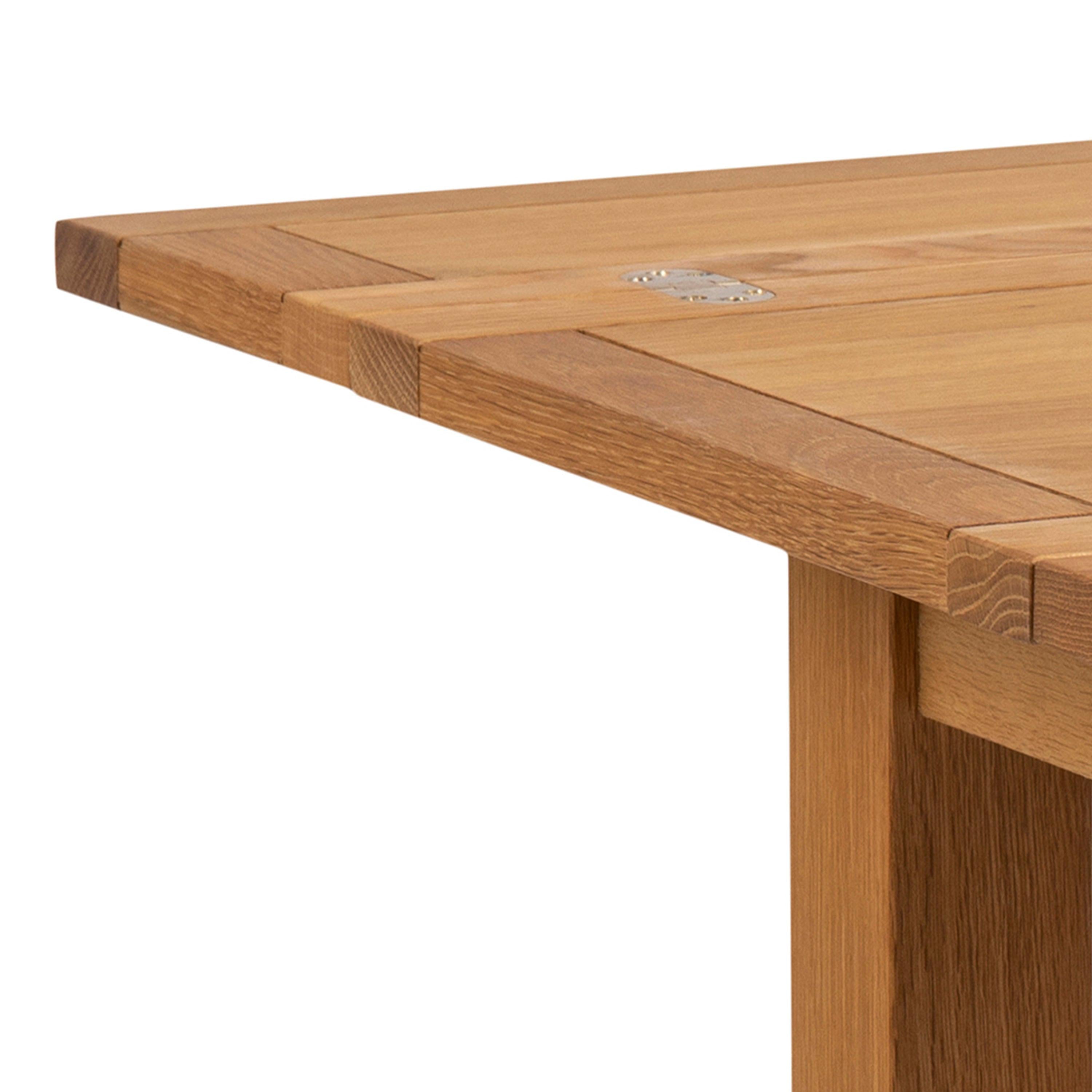 Kenley Extending Dining Table in Oak 45-90cm - image 6