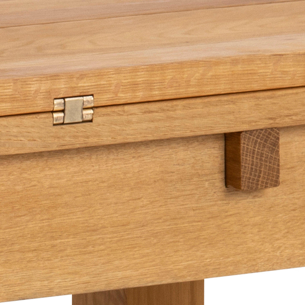 Kenley Extending Dining Table in Oak 45-90cm - image 8