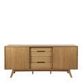 Marte 2 Door 4 Drawers Sideboard in Oak - image 2