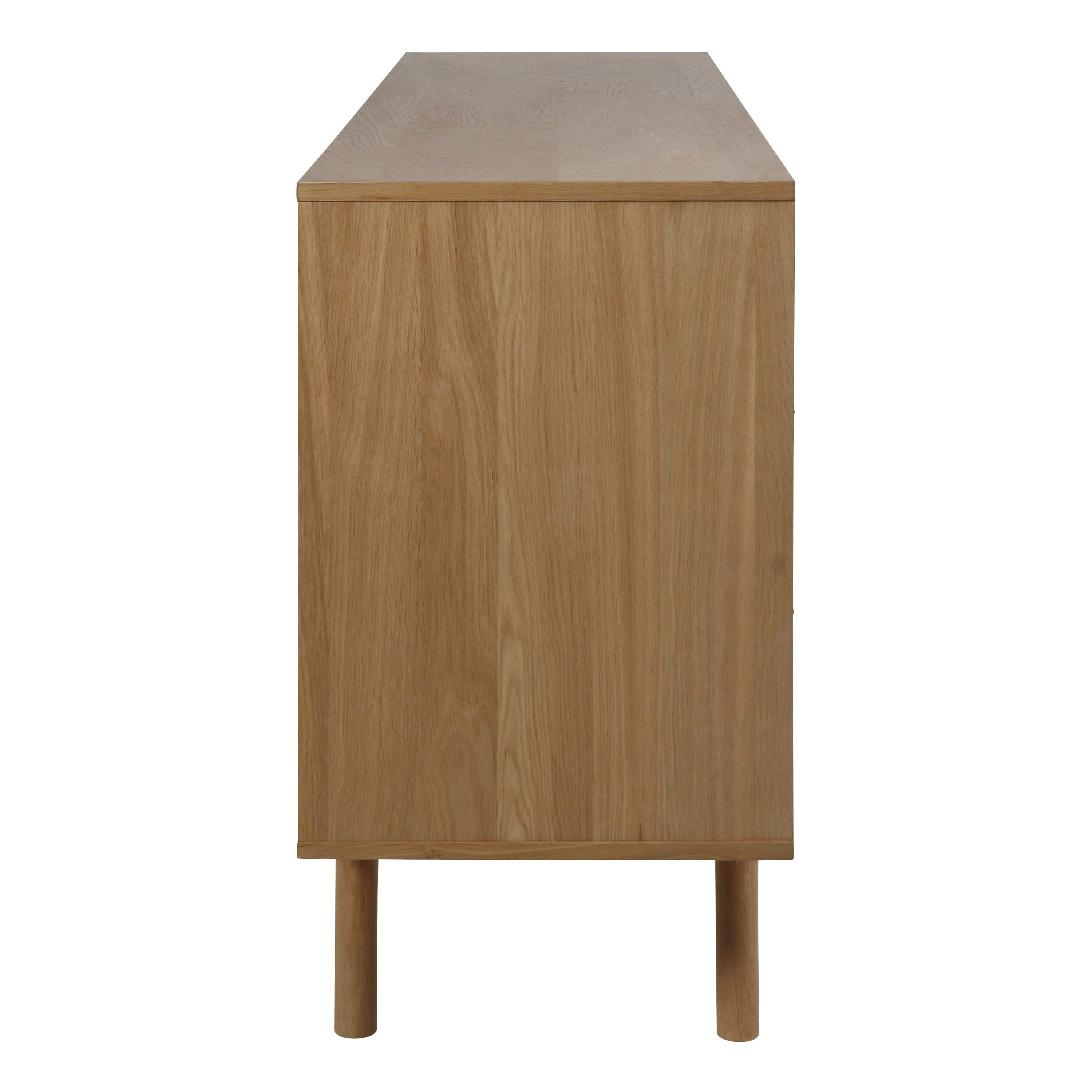 Marte 2 Door 4 Drawers Sideboard in Oak - image 3