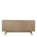 Marte 2 Door 4 Drawers Sideboard in Oak - image 4